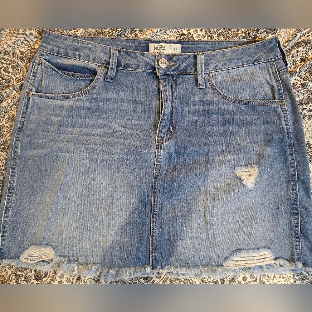 Denim skirt